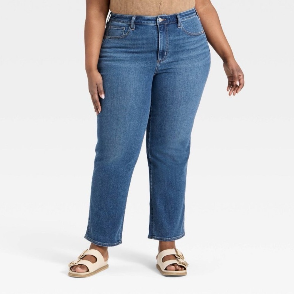 Universal Thread Women's Slim Straight Leg High Rise Jeans